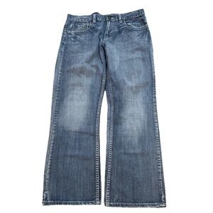 Flypaper Denim Jeans Blue Men's 34/32 Straight Boot Cut